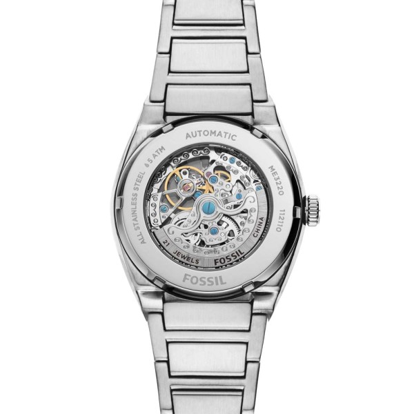 Encontraproduto.com.br - Relógio Fossil Masculino Everett Prata - ME3220/1KN