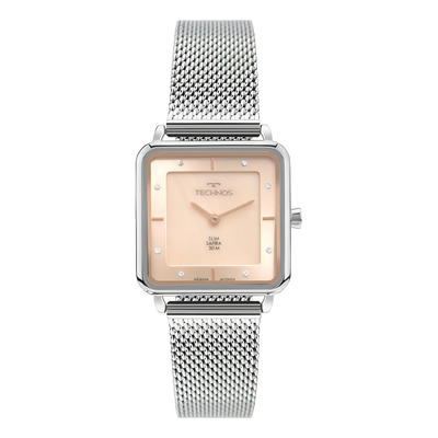 Relógio Technos Feminino Slim Prata - GL22AK/1J