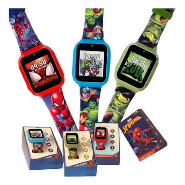 Encontraproduto.com.br - Relógio Infantil Condor Marvel Vermelho