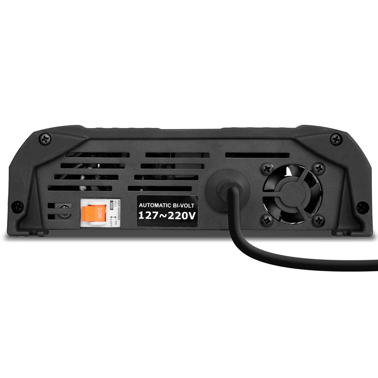 Encontraproduto.com.br - Fonte Automotiva Expert 75a Fx75 1500W RMS Bivolt Automático 127V 220V Com Voltímetro Digital