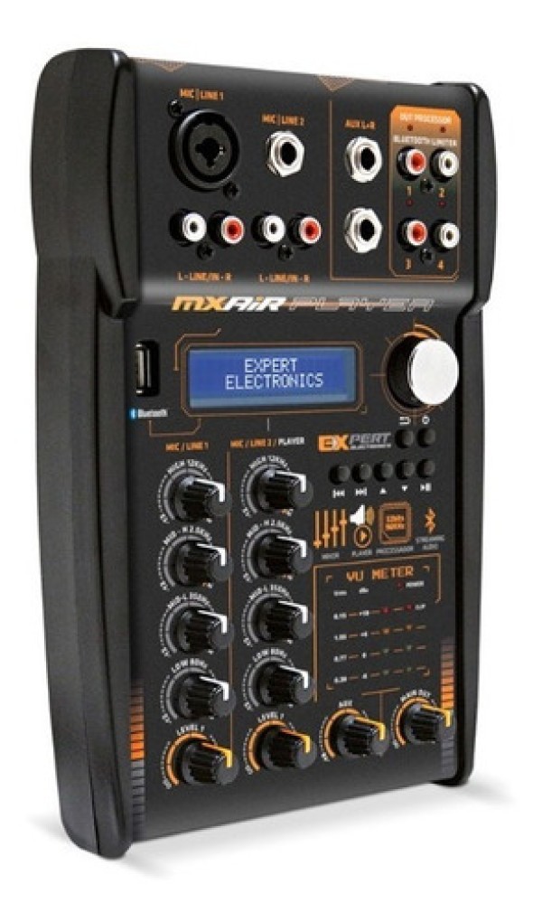 Encontraproduto.com.br - Mesa Processador Expert Mx Air Player Bluetooth Usb 12v