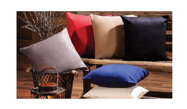 Encontraproduto.com.br - Almofada Trisoft Sarja Marrom Kakhi