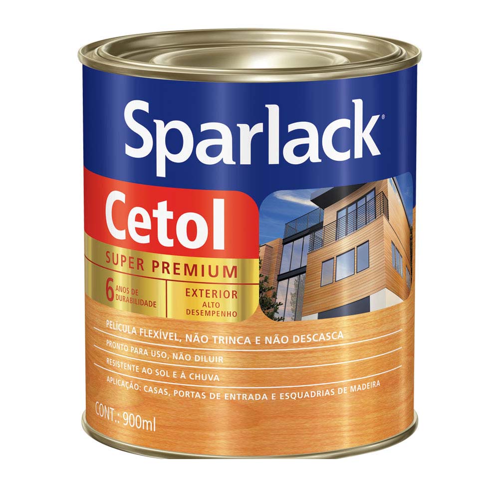 Encontraproduto.com.br - Verniz Sparlack Cetol Canela Brilhante 900ml