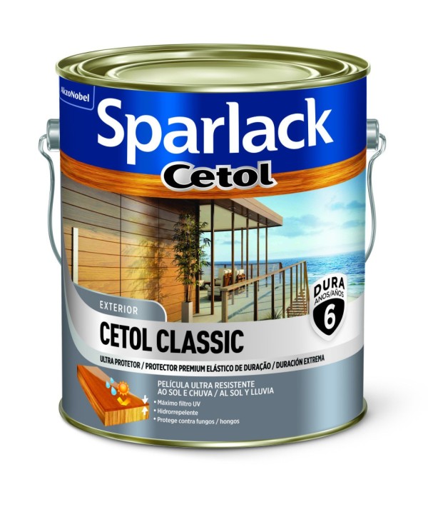 Verniz Sparlack Cetol Acetinado Cedro 3,6L