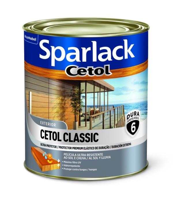Verniz Sparlack Cetol Acetinado Ipê 900ml