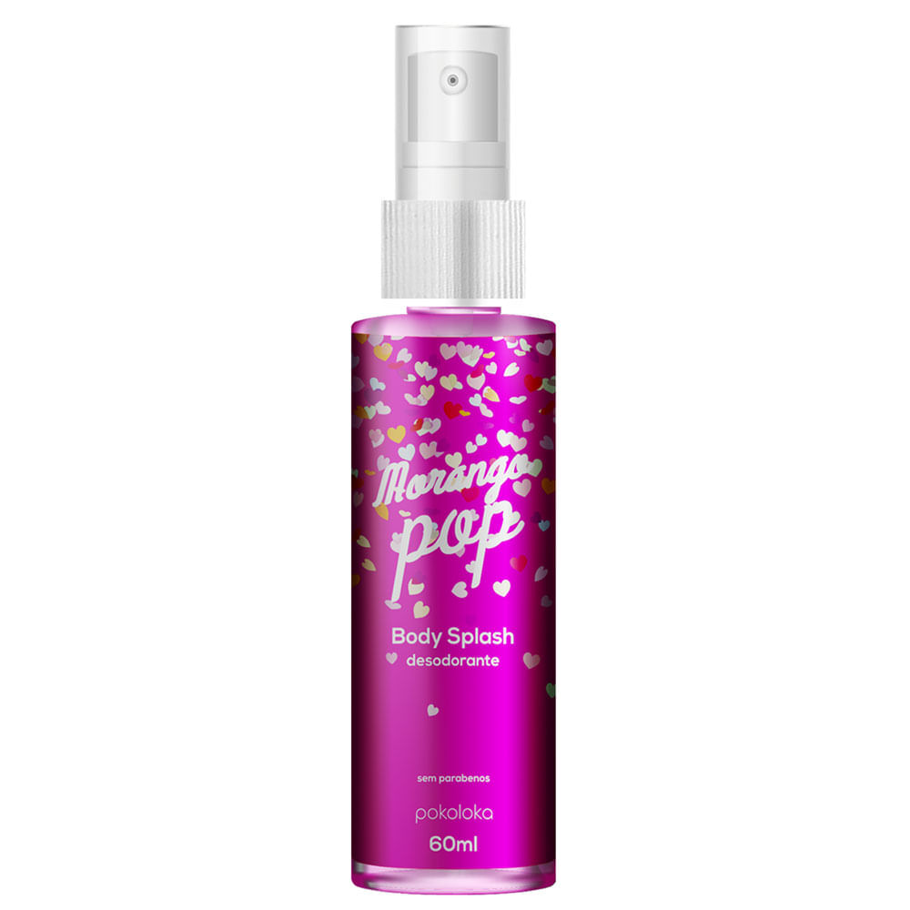 Pokoloka Body Splash Morango Pop 60ml