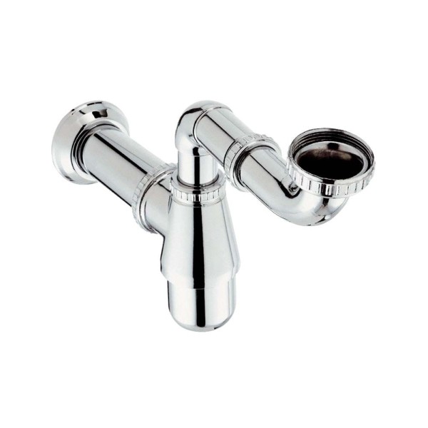 Encontraproduto.com.br - Sifão para Cozinha Cruzado 1.1/2X2 Cromado VSC040CWC Esteves