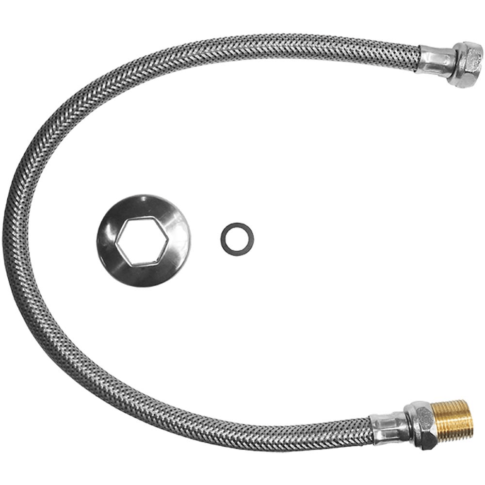 Encontraproduto.com.br - Tubo de Ligação Flexível Trançado Esteves Inox 1/2