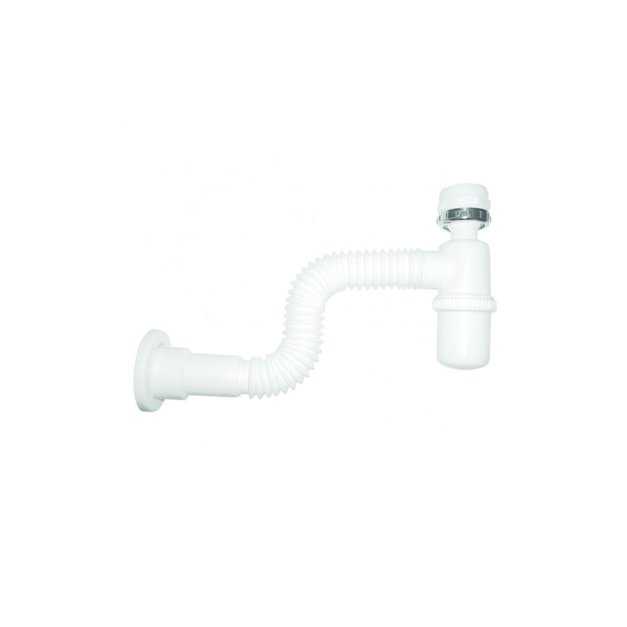 Encontraproduto.com.br - Sifão Esteves Universal com Saída Extensível Branco