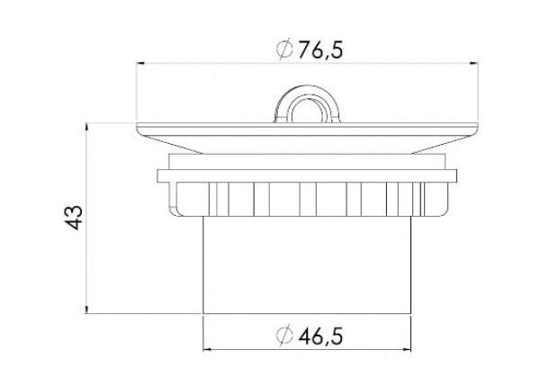 Encontraproduto.com.br - Válvula de Escoamento  Esteves para Tanque sem Ladrão 1.1/4
