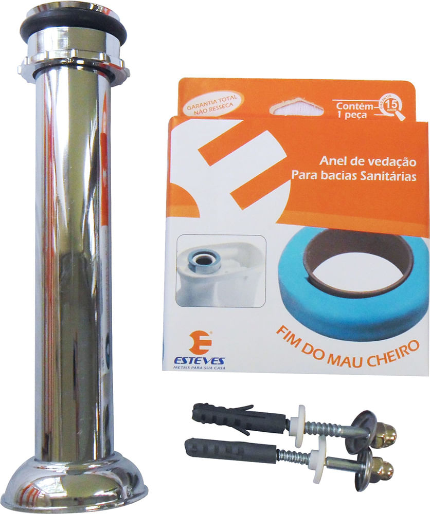 Kit de instalação para bacia convencional Esteves