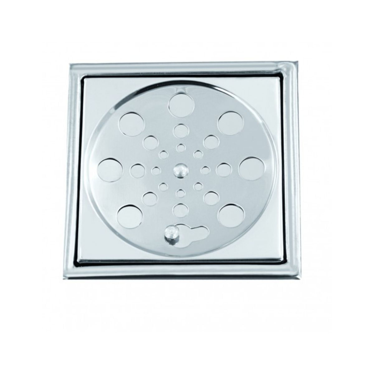Encontraproduto.com.br - Grelha quadrada de inox com caixilho e fecho 15cm VAD282 Esteves