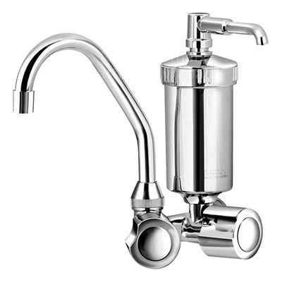 Torneira para Cozinha Esteves de Parede com Filtro 1/4 de Volta C40 Cromada