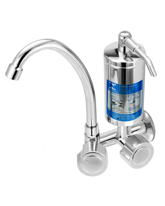 Encontraproduto.com.br - Torneira para Cozinha Esteves de Parede com Filtro 1/4 de Volta C40 Cromada