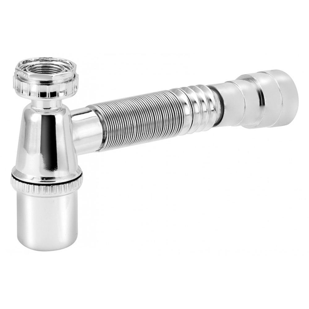 Sifão Copo Extensível Universal Cromado Esteves