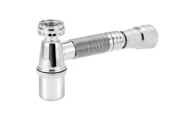 Encontraproduto.com.br - Sifão Copo Extensível Universal Cromado Esteves