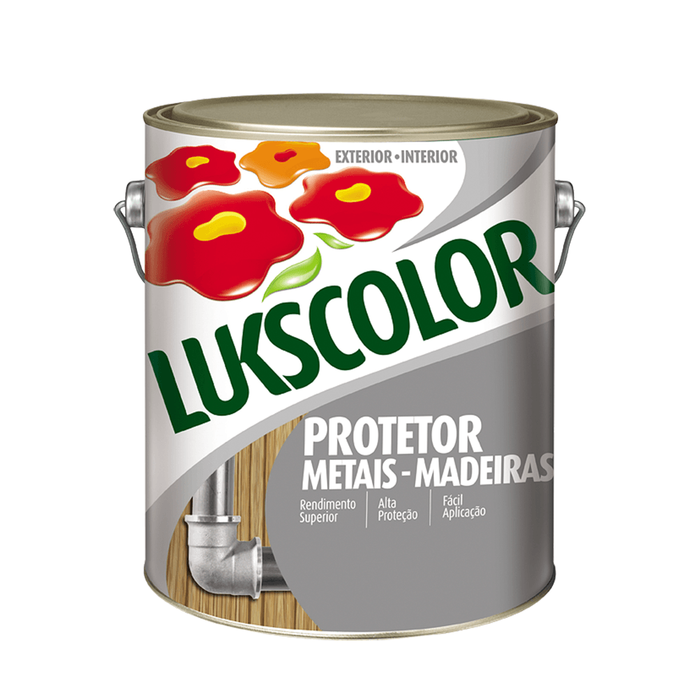 Encontraproduto.com.br - Tinta Grafite Claro 900ml Lukscolor