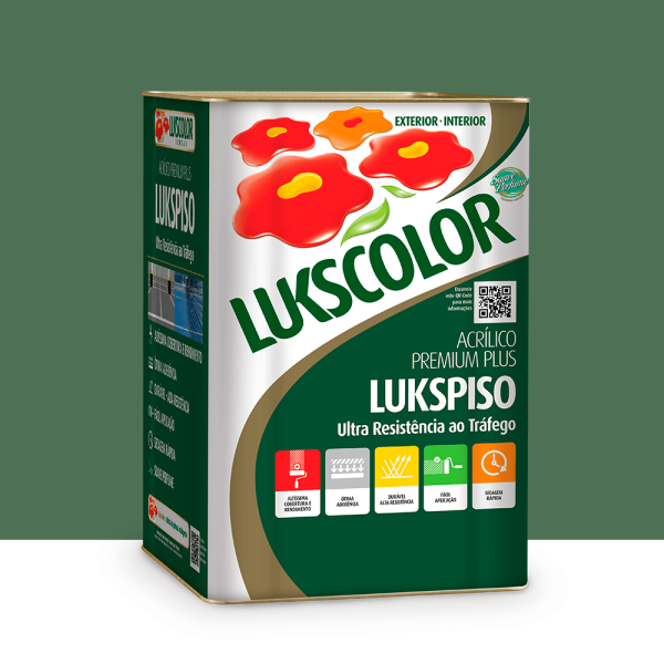 Encontraproduto.com.br - Tinta Piso Lukspiso Lata 18l Diversas Cores Cor Cinza/chumbo