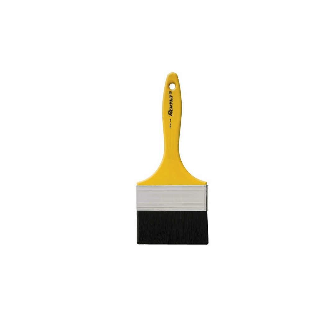 Encontraproduto.com.br - Trincha Médias com Cerdas Pretas para Tintas A Óleo e Esmalte 2.1/2