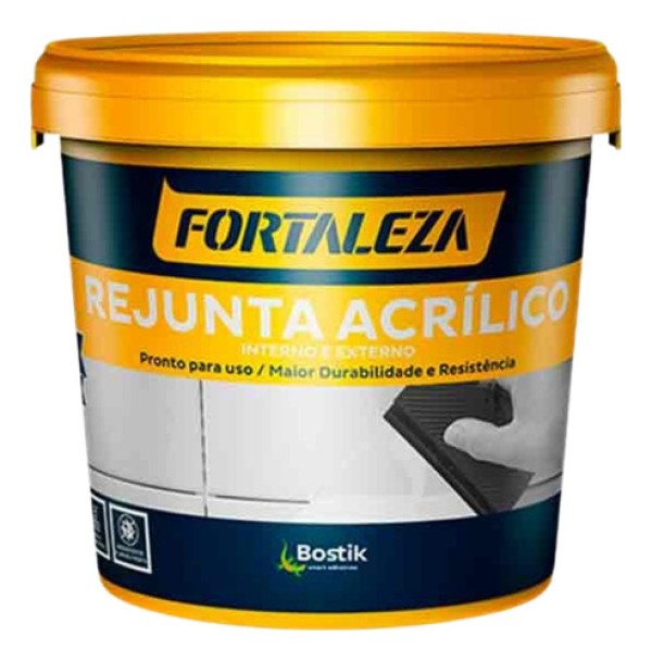 Rejunta Acrilico Interno E Externo Creme 1 Kg - Fortaleza