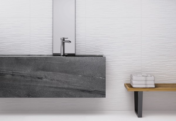 Encontraproduto.com.br - Revestimento Risca Branco Acetinado 30X90,2cm Caixa com 1,08 m² Retificado Incepa
