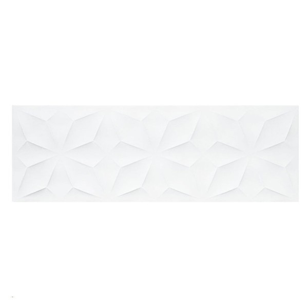 Inserto Lux White Acetinado Retificado 30x90,2cm - 61220126 - Incepa