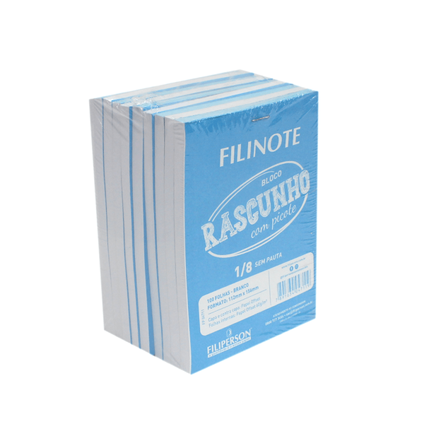Encontraproduto.com.br - BLOCO LISO 1/8  100FLS R.4711
