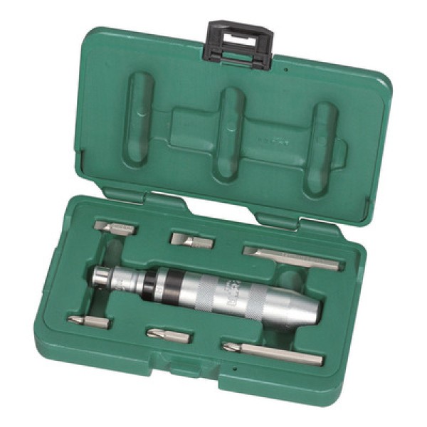 Encontraproduto.com.br - Jogo De Chave Impacto Manual E Bits Com 8 Peças