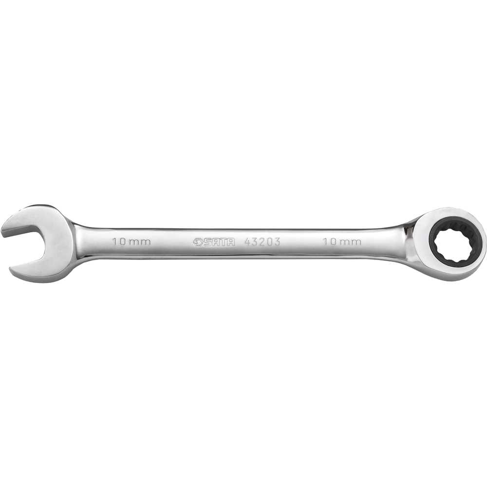 Encontraproduto.com.br - Chave Combinada com Catraca 10mm Apex Sata Cromo Vanádio