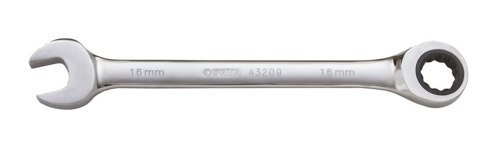 Encontraproduto.com.br - Chave Combinada com Catraca 16mm Apex Sata Cromo Vanádio