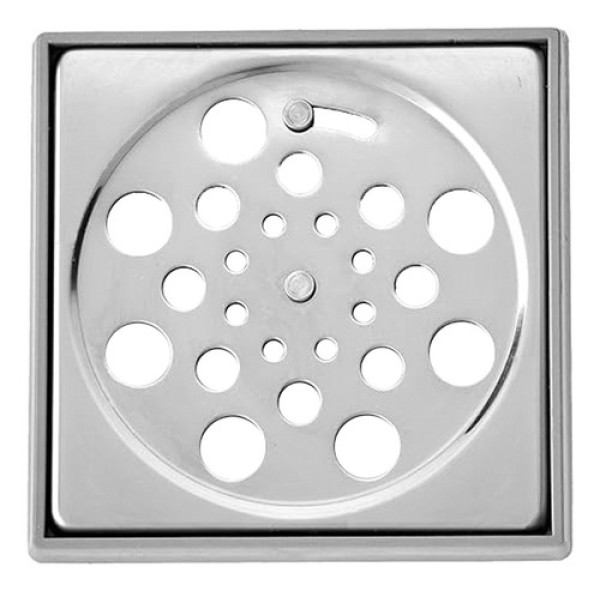 Grelha Inox 15x15cm Abre/Fecha com Caixilho - JJM Grelhas