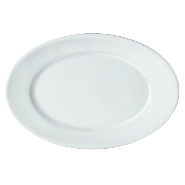 Travessa Rasa Hotel Germer de Porcelana 19x29,5 cm