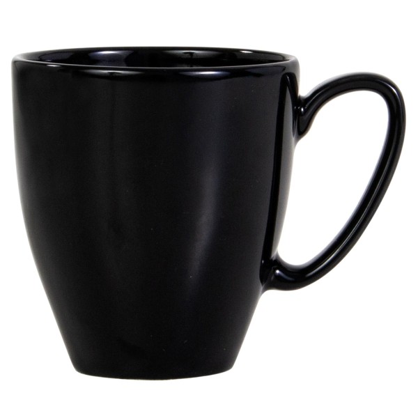Caneca Oval Germer 310 ml Preta