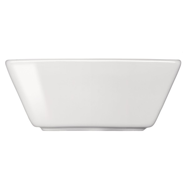 Encontraproduto.com.br - Saladeira Americana Quadrada Germer 575 ml de Porcelana 14x14 cm