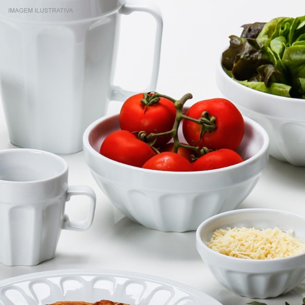 Encontraproduto.com.br - Tigela Funda Pingada Germer 1200 ml