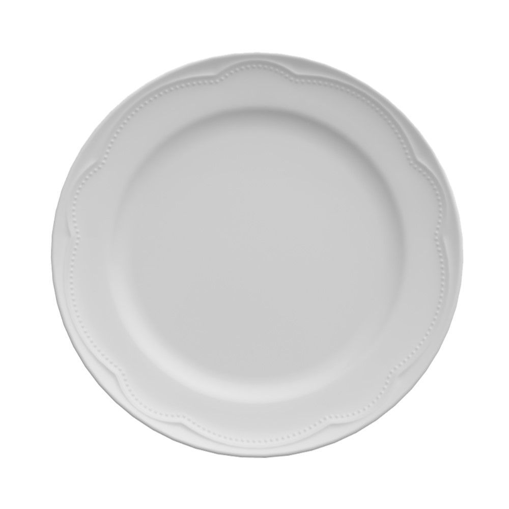 Encontraproduto.com.br - Aparelho de Jantar, Chá e Sobremesa 30 Peças Germer Cottage em Porcelana - Branco