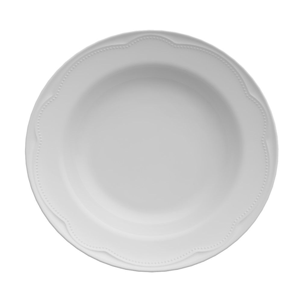 Encontraproduto.com.br - Aparelho de Jantar, Chá e Sobremesa 30 Peças Germer Cottage em Porcelana - Branco