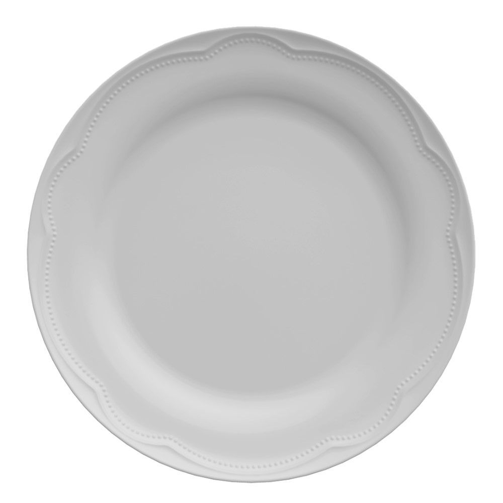 Encontraproduto.com.br - Aparelho de Jantar, Chá e Sobremesa 30 Peças Germer Cottage em Porcelana - Branco