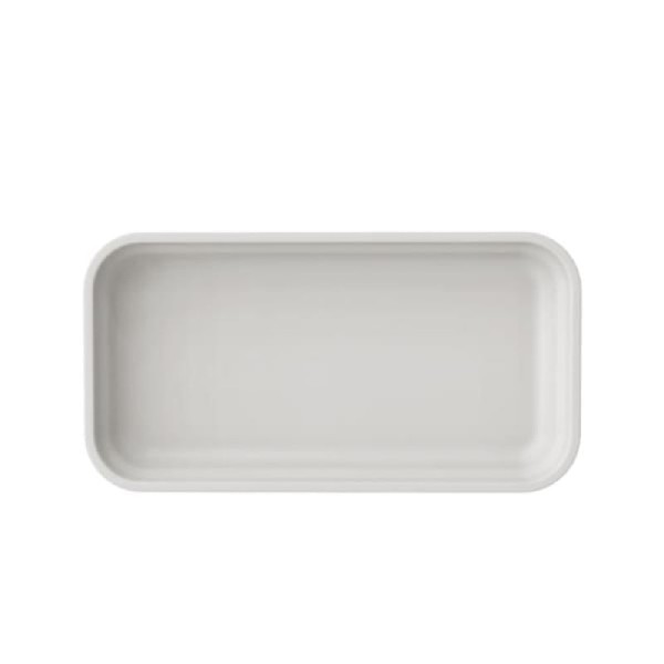Travessa funda em porcelana Germer Buffet Pro 30,5x16,5cm 2155ml branca