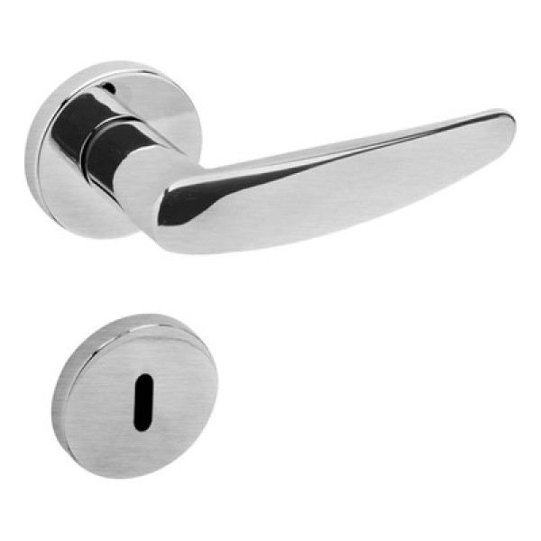 Encontraproduto.com.br - Fechadura 515 Int Ros Cromado Acetinado La Fonte