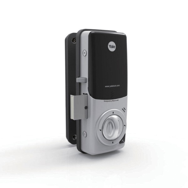 Encontraproduto.com.br - Fechadura de sobrepor digital para porta de madeira YDR 323 Yale