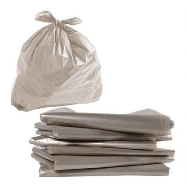 Sacos Para Lixo Transparente 60 Litros Normal (100 Un)