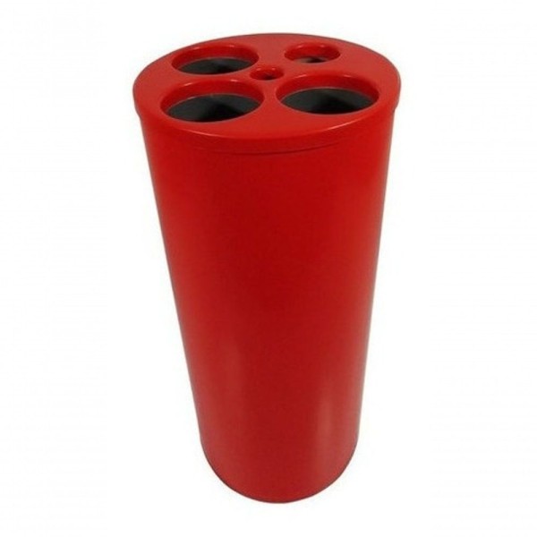 Encontraproduto.com.br - Lixeira De Copo Descartável Com 5 Tubos água Café E Palhetas