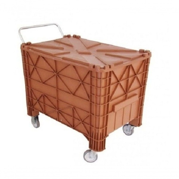 Encontraproduto.com.br - Caixa Completa C- Tampas, Rodas, Cabo 370 Litros