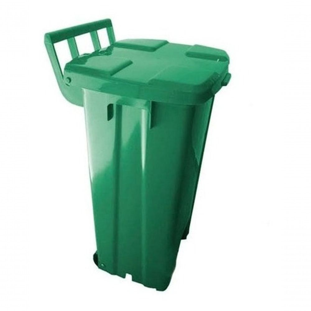 Encontraproduto.com.br - Lixeira Quadrada Plastica Com Pedal De 100 Litros Sem Rodas