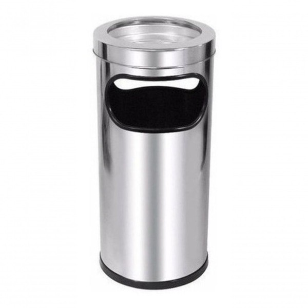 Encontraproduto.com.br - Cinzeiro Com Lixeira Para Condomínios E Empresas - Aço Inox