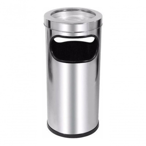 Encontraproduto.com.br - Cinzeiro Com Lixeira Para Condomínios E Empresas - Aço Inox