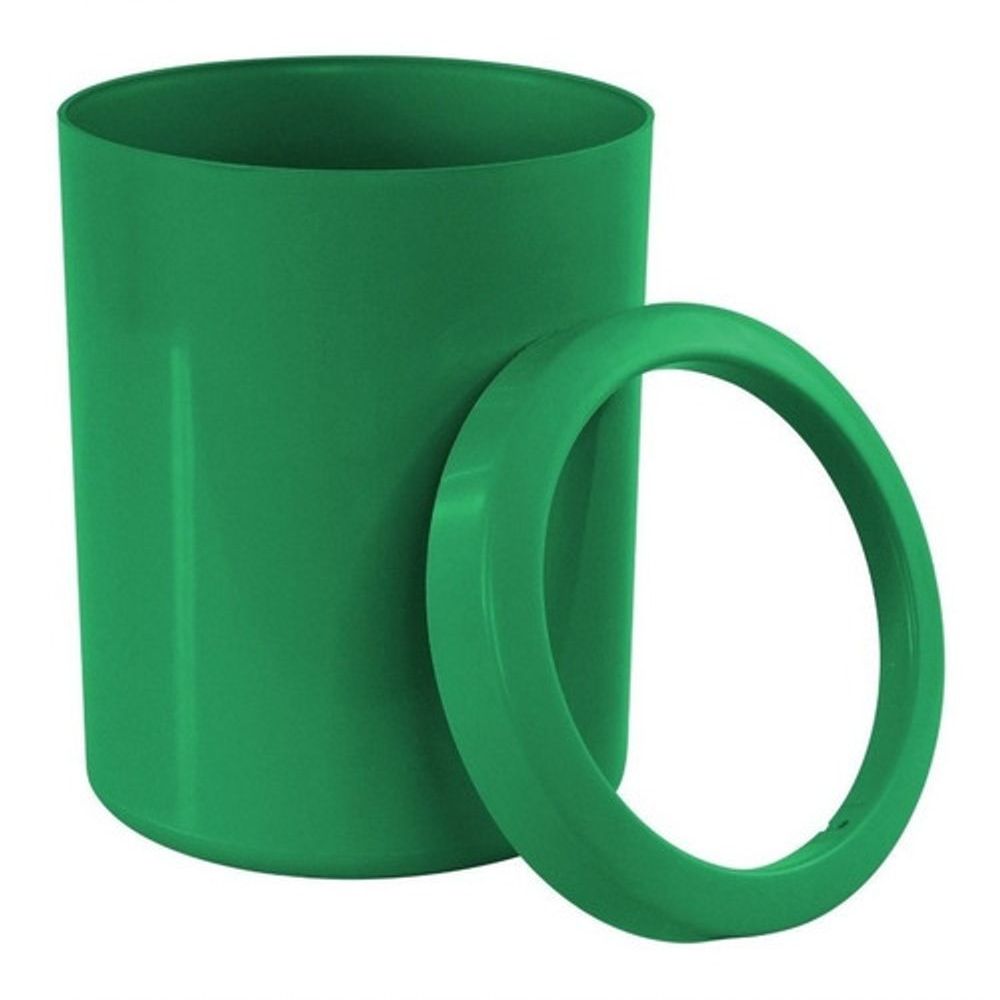 Encontraproduto.com.br - Kit 4 Lixeiras Em Plástico Com Aro 12l Home Ou Office