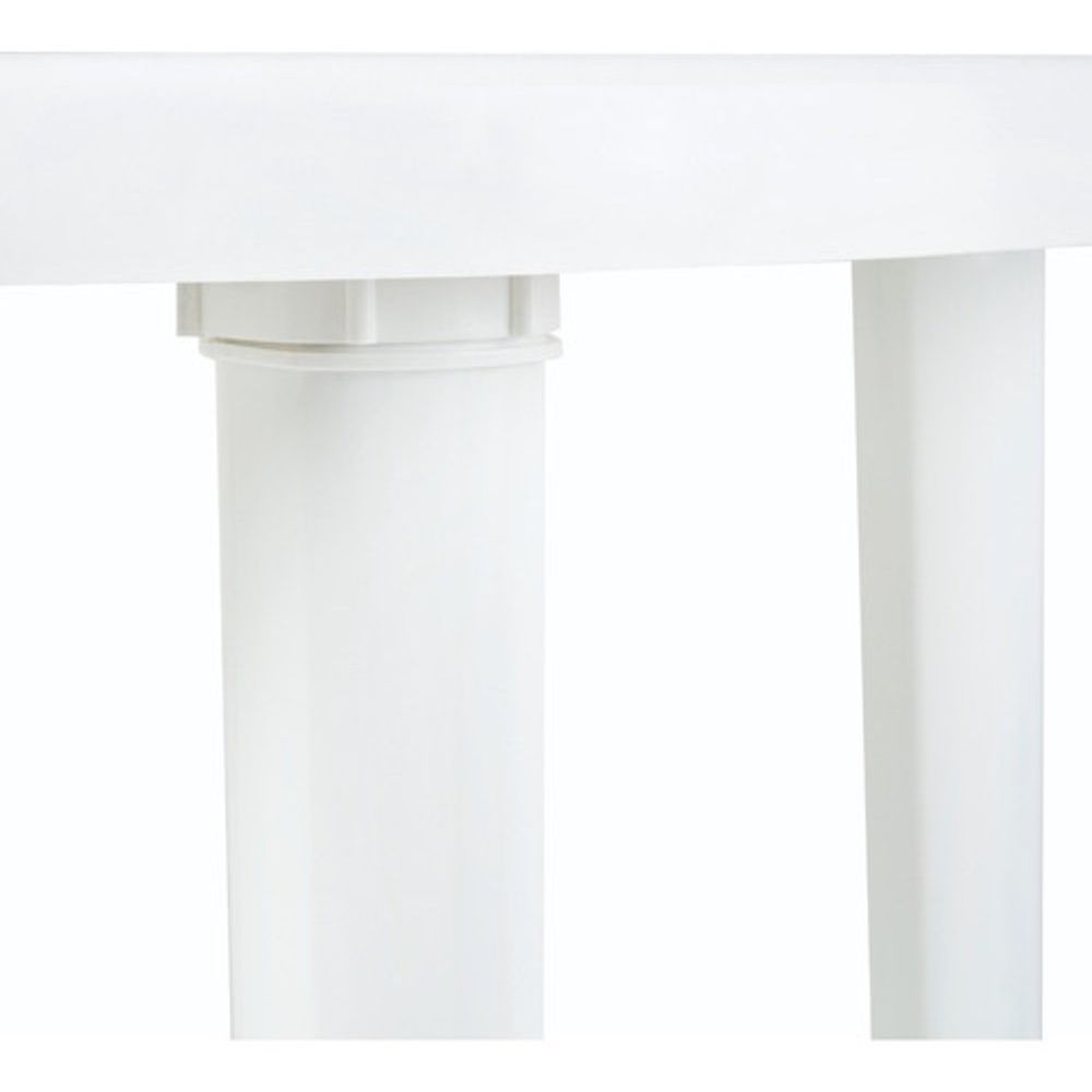 Encontraproduto.com.br - Mesa Plástica Redonda Desmontável 745x860x860mm Jsn