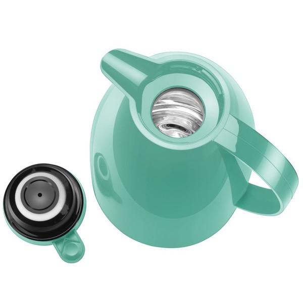 Encontraproduto.com.br - Bule Térmico Invicta Viena com Gatilho 1 Litro, Coral